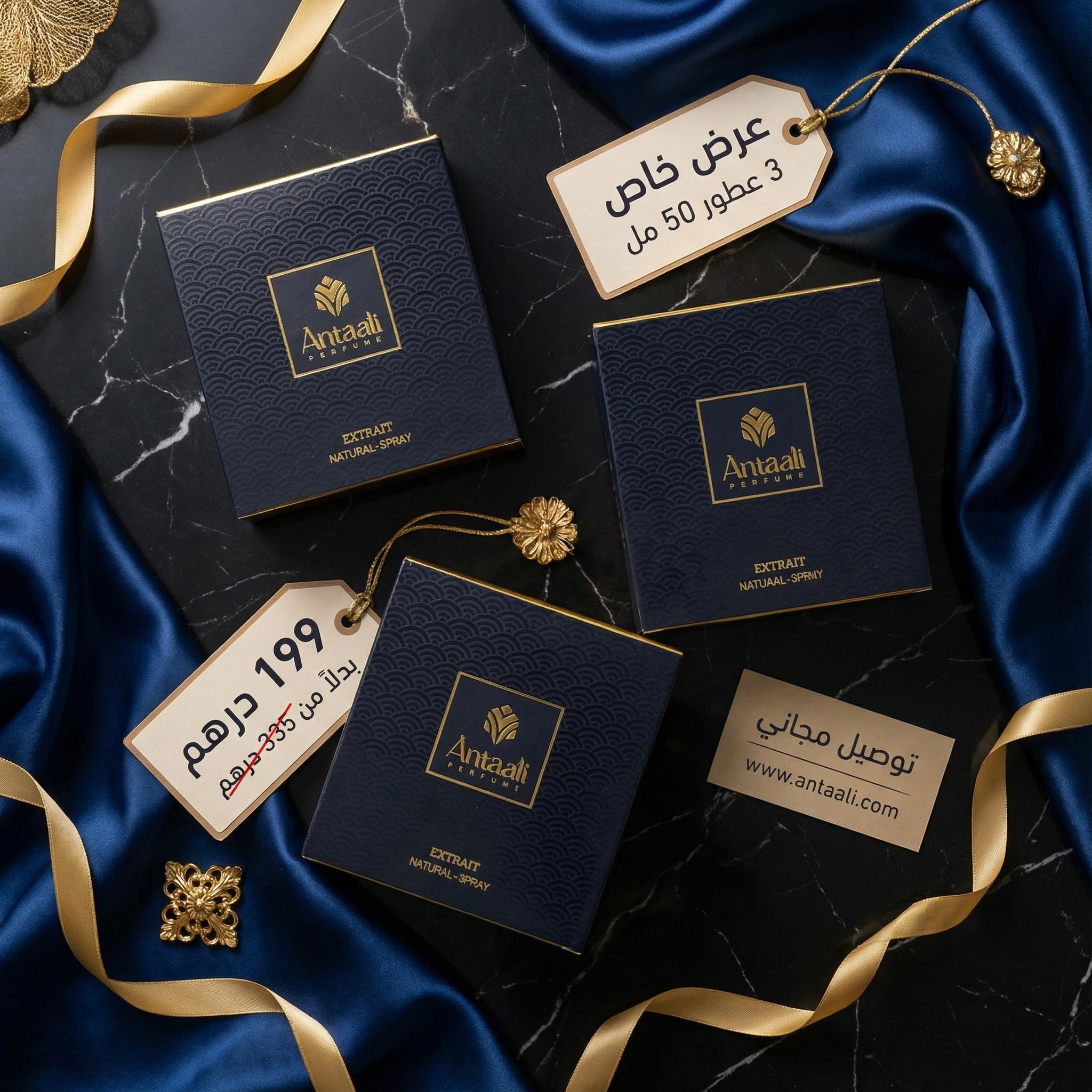 Pack 3 Parfums - 50ml