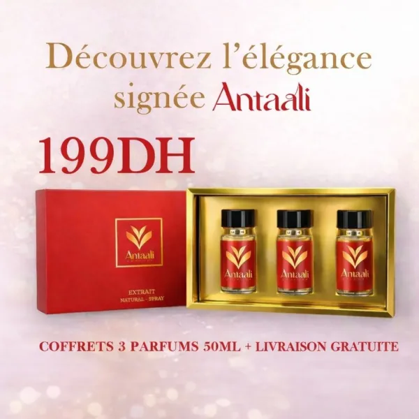 Pack 3 Parfums - 50ml