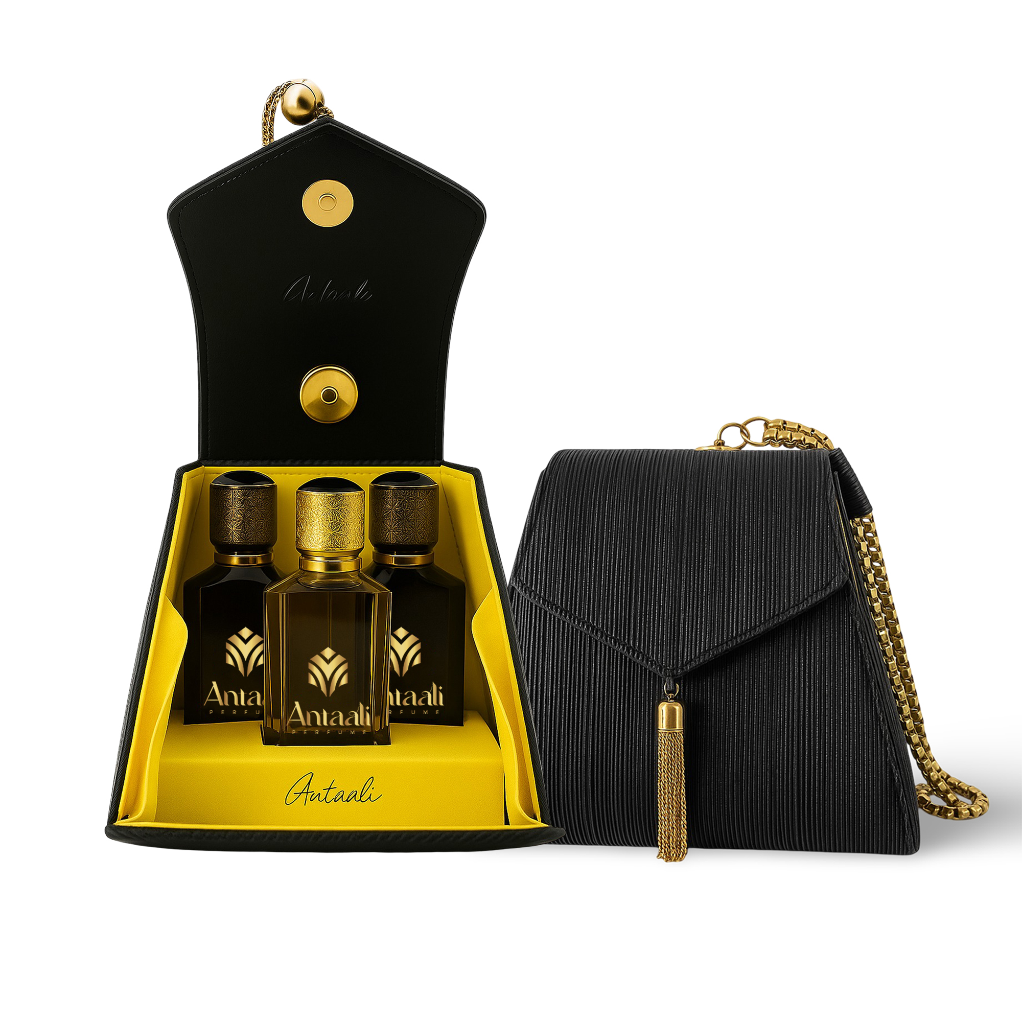 Sac Prestige, Noir-Jaune