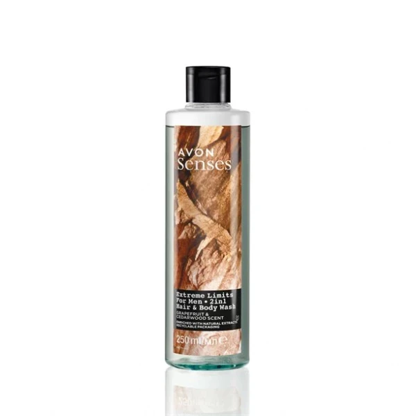 Senses Extreme Limits 2 in 1 Hair & Body Wash