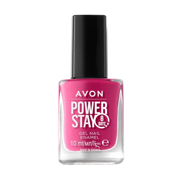 POWER STAY FAIL  GEL NAIL ENAMEL , FAIL PROOF FUCHSIA, 10ml