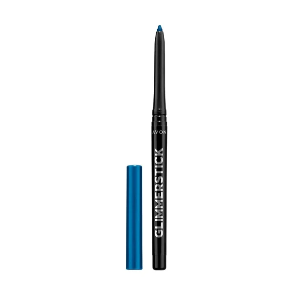 Avon Glimmerstick RETRACTABLE BOLD Eyeliner , FEARLESS SAPPHIRE