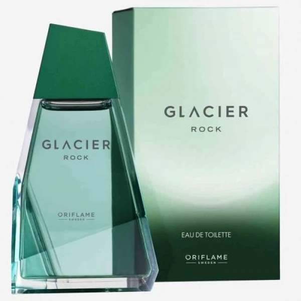 Oriflame Glacier Rock authentic Eau de Toilette pour Homme 100 ml