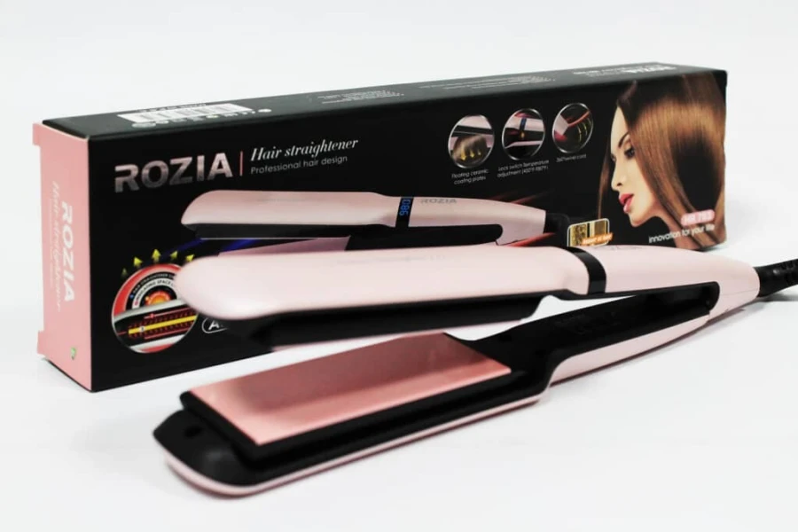 Rozia HR793 Hair Curler Straightener Professional Personal Care Hot Comb Anti-scald Heating Plate