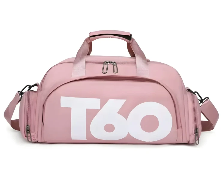 Sac de sport LAHON T60, Rose Clair