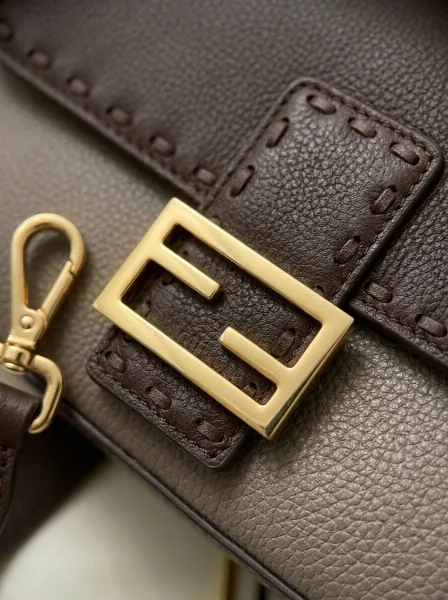 Sac Misam, Marron et beige