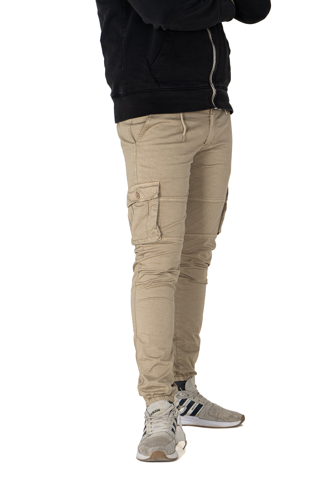 Pontalone Homme cargo biege _1A2, 33