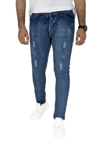 Pontalon jeans déchiré homme 1G2, 32