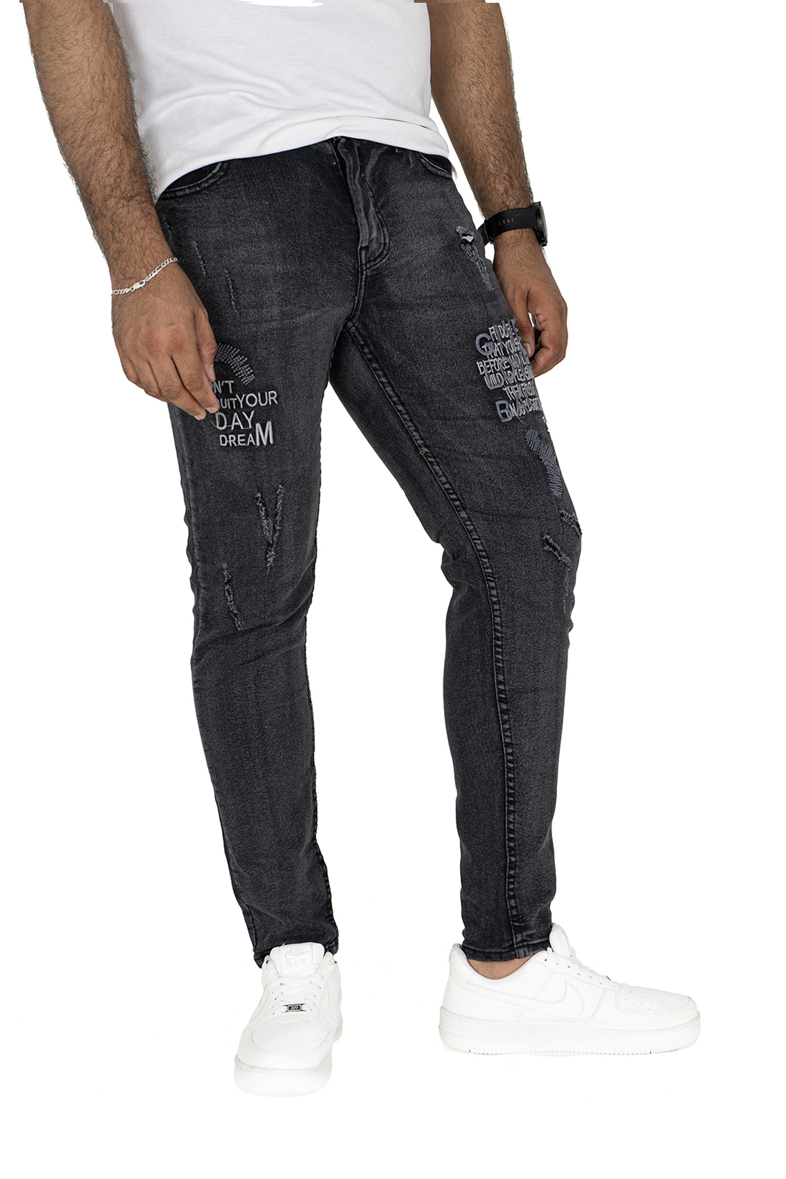 Pontalon Jean Homme Noire, 34