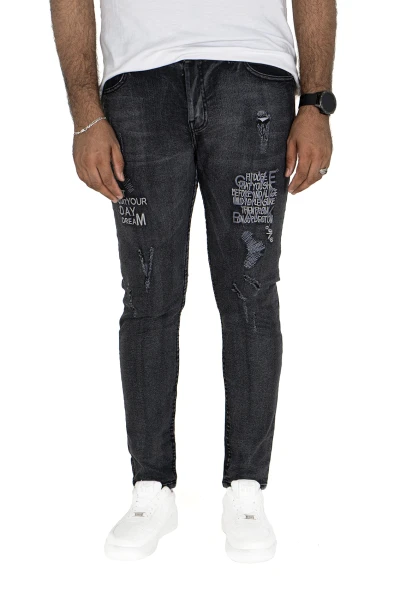 Pontalon Jean Homme Noire, 34