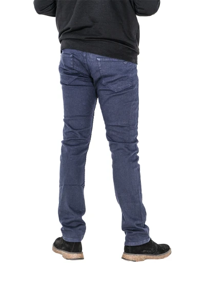 Pontalone Homme jean Noire regular fit, 38, bleu marine