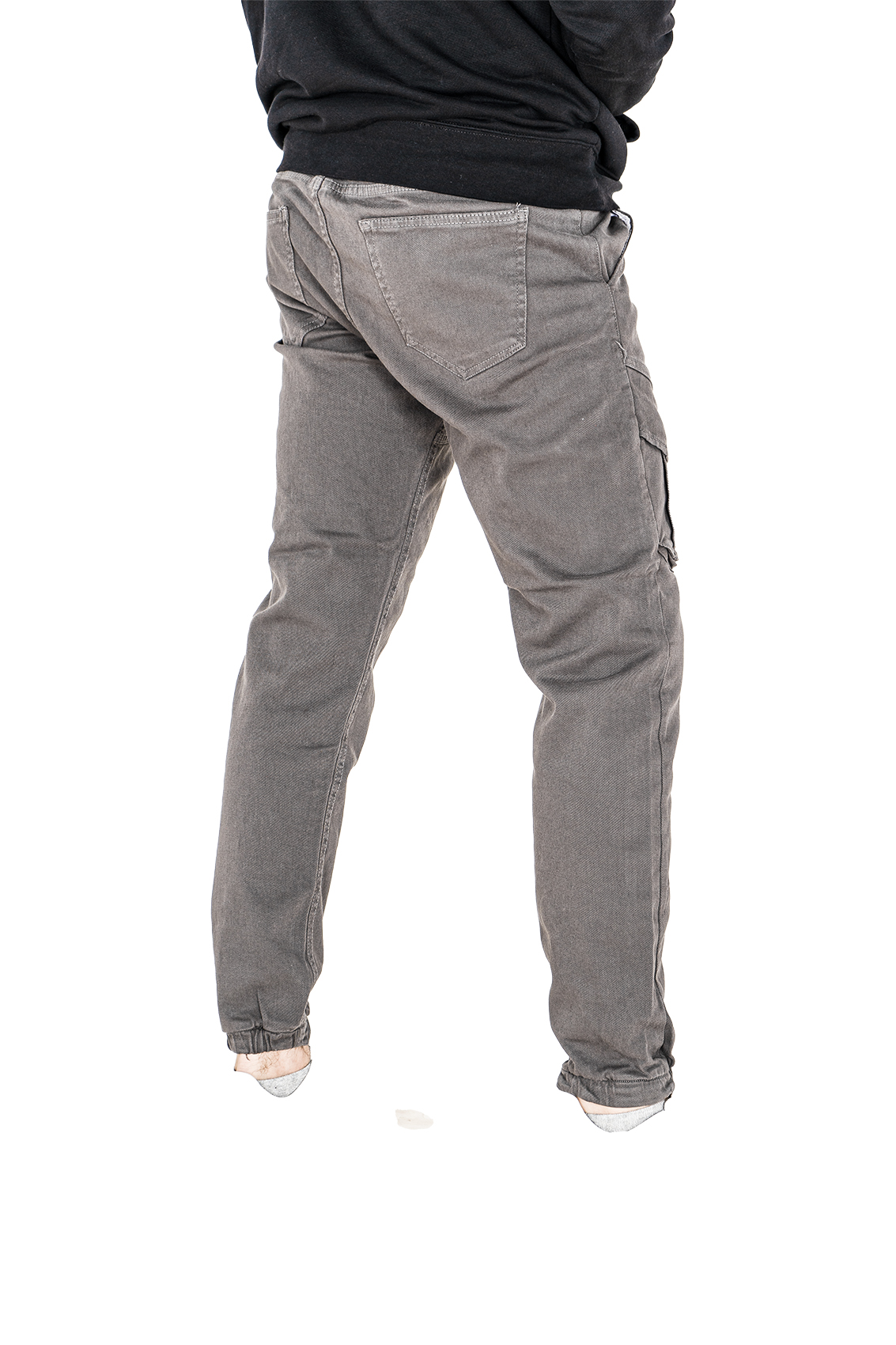 Pontalone Homme jean cargo Gris , 36