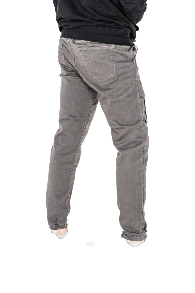 Pontalone Homme jean cargo Gris , 33