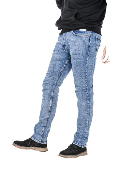 Pontalone Homme jean bleu regular fit, 40