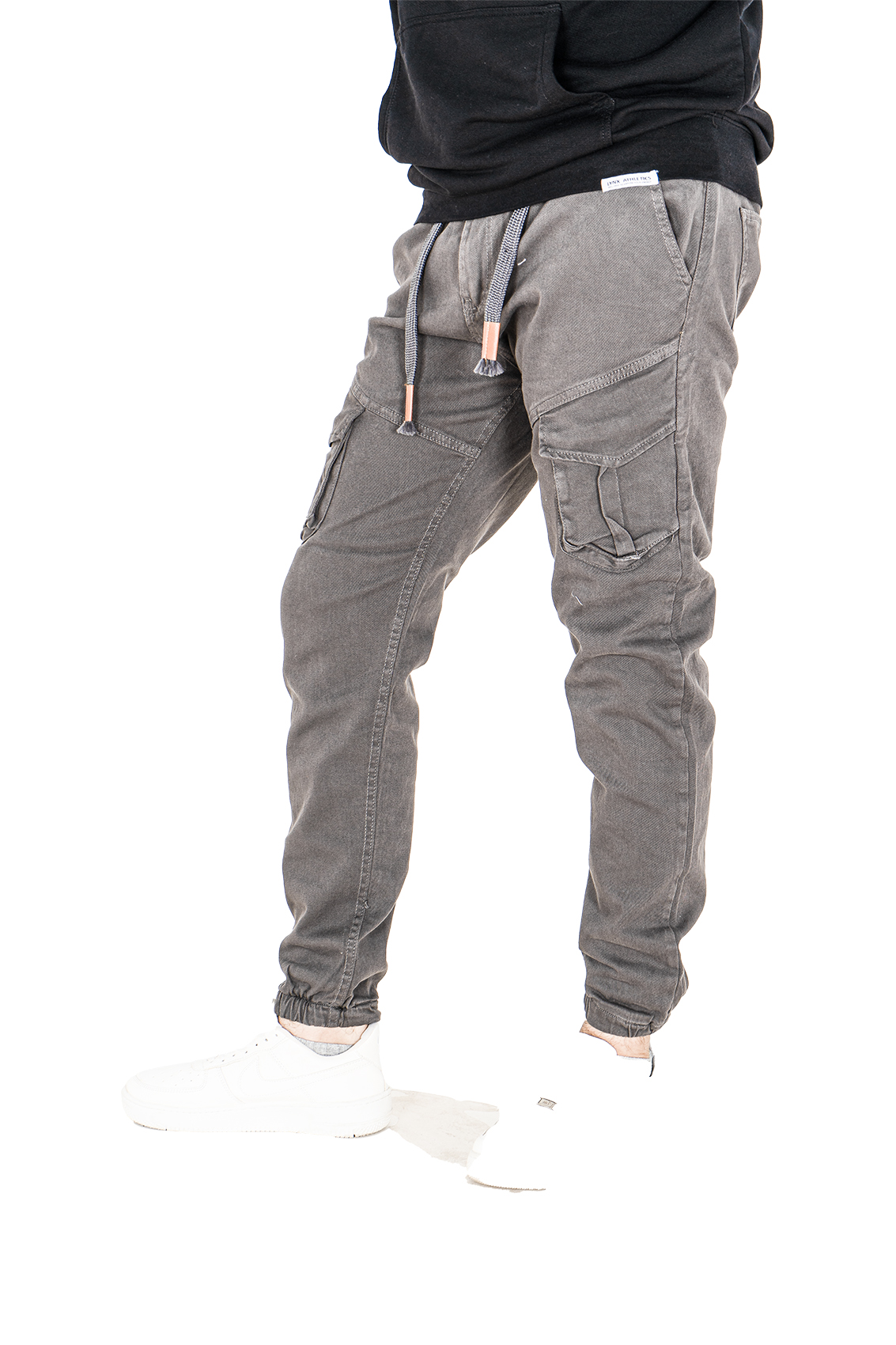 Pontalone Homme jean cargo Gris , 36