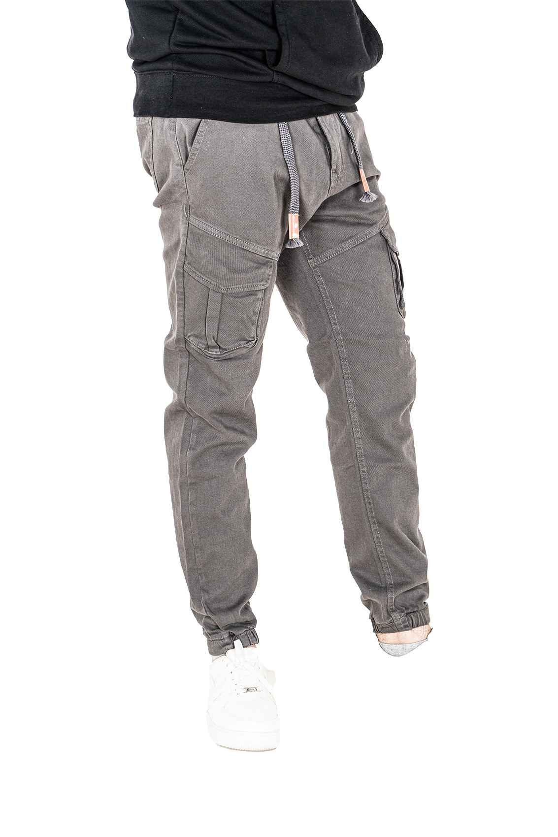 Pontalone Homme jean cargo Gris , 36