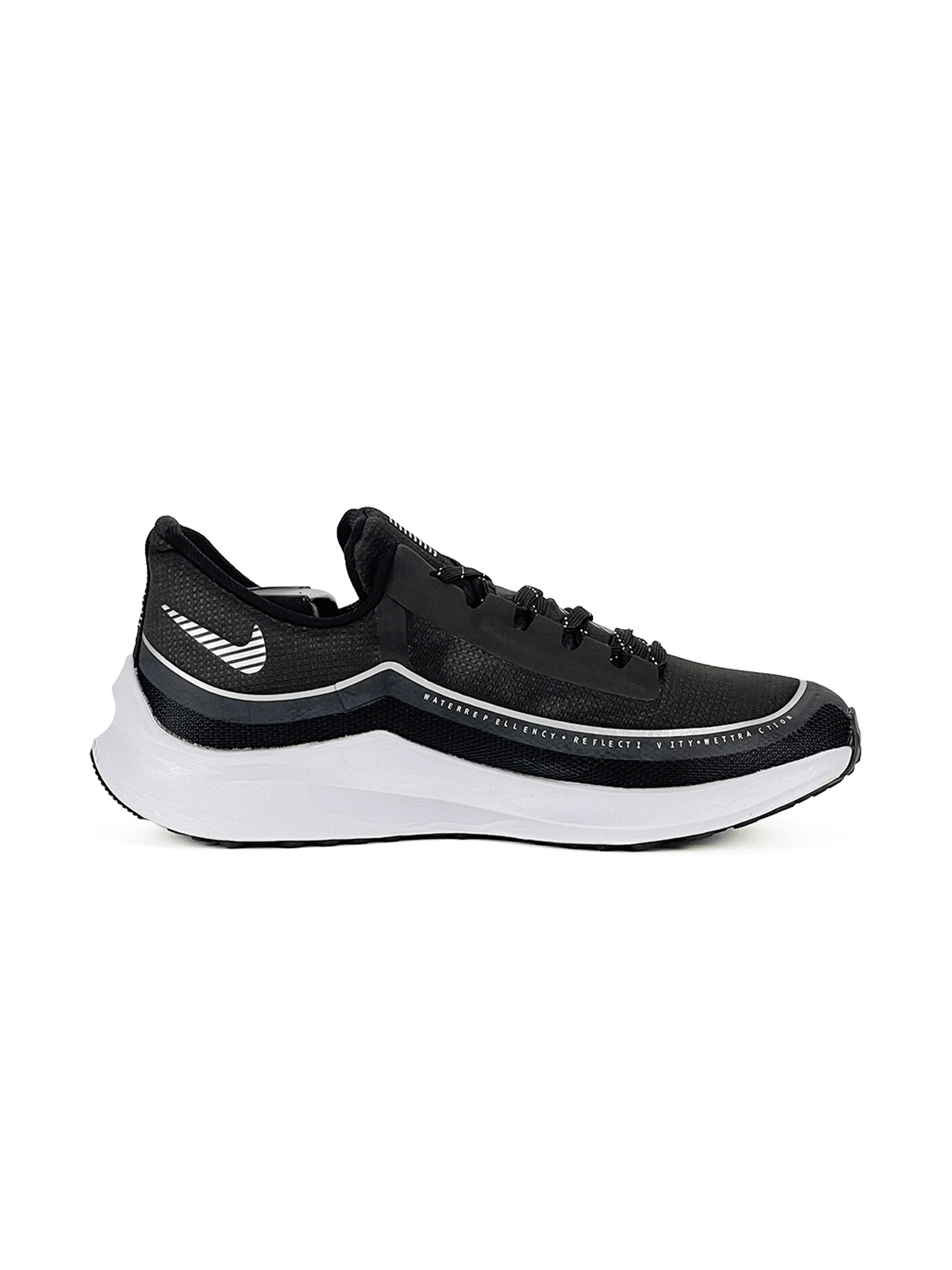 Espadrille homme Zoom, 41, Noir & Blanc