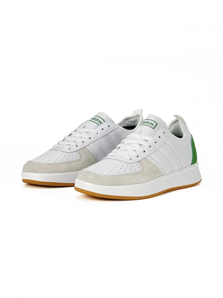 Espadrille homme DINIH, 43, Blanc & Beige & Vert