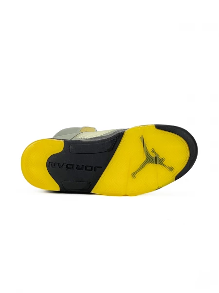 Espadrille homme FIVE, 42, Vert & Jaune