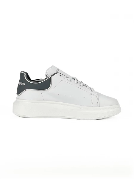 Espadrille homme Coline, 41, Blanc & Gris