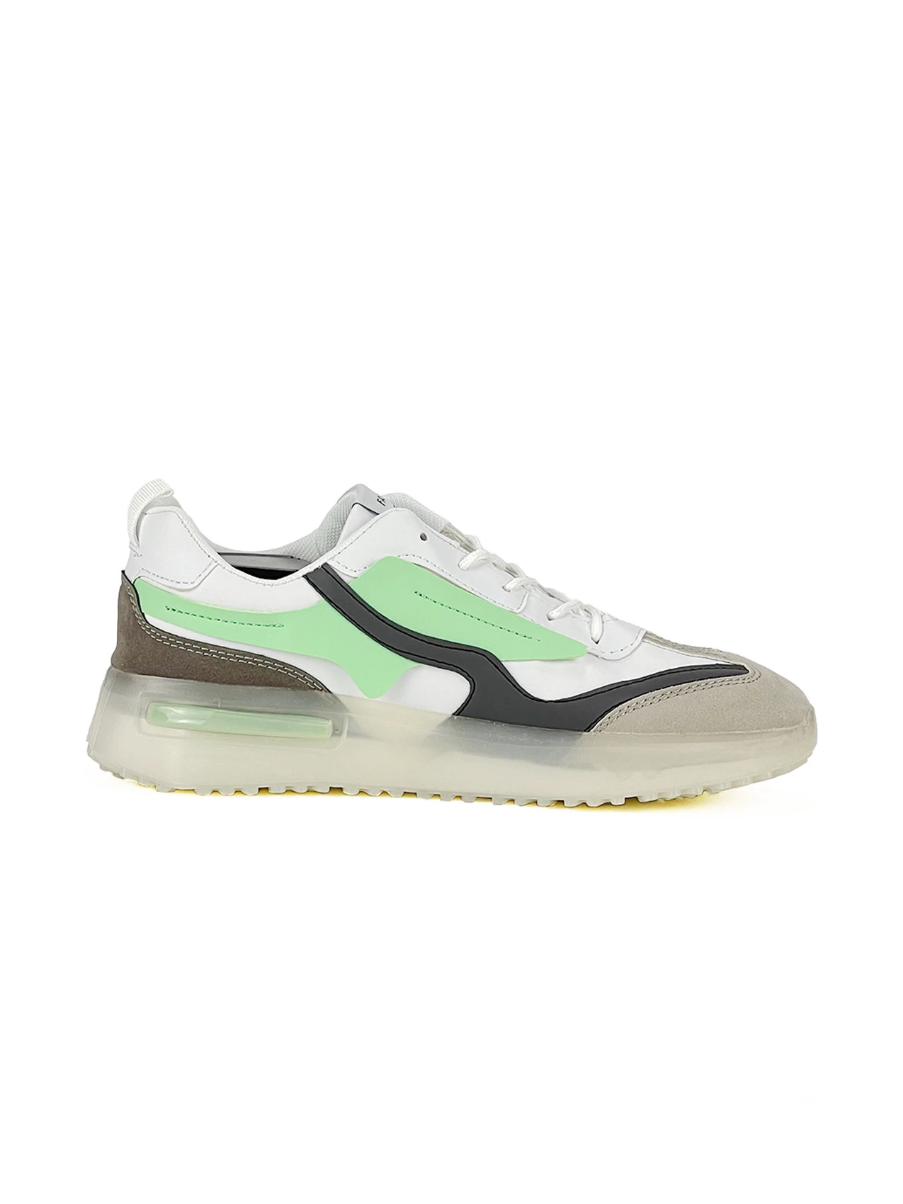 Espadrille homme AUESTION, 42, Blanc & Vert