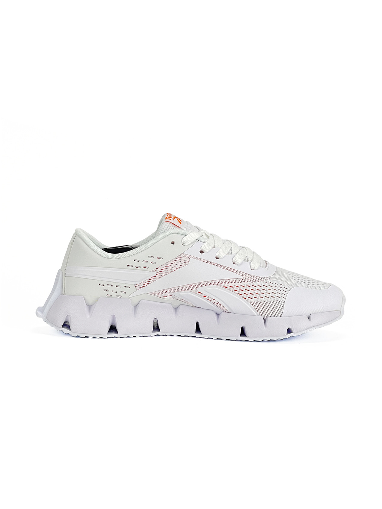 Espadrille Homme Kalibre, 44, Blanc & Orange