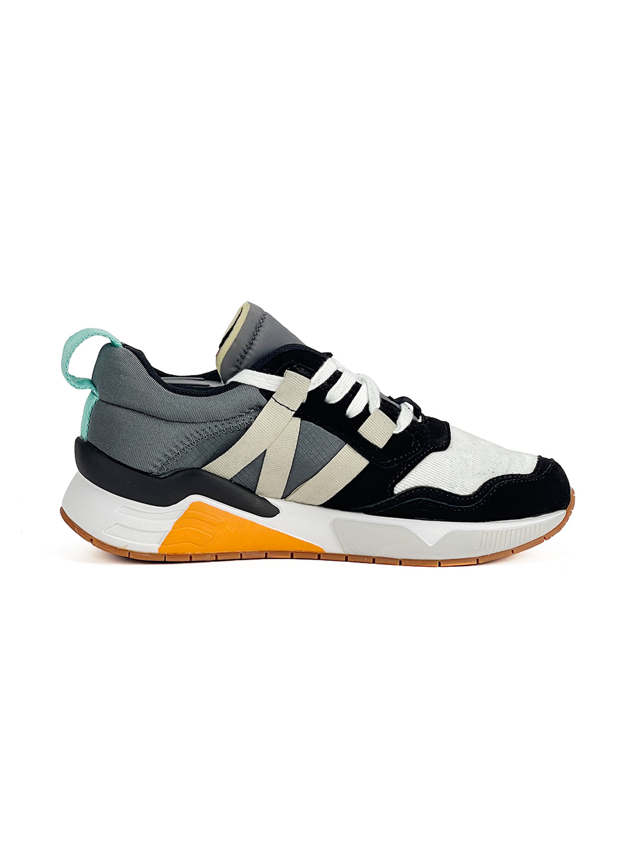 Espadrille homme DEIMAZ, 40, Noir & Orange