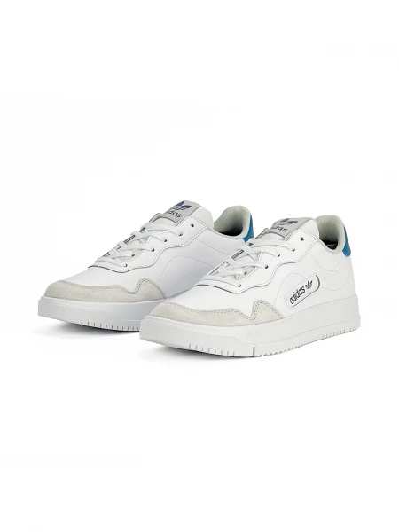 Espadrille homme Eglantier, Blanc & Bleu, 41