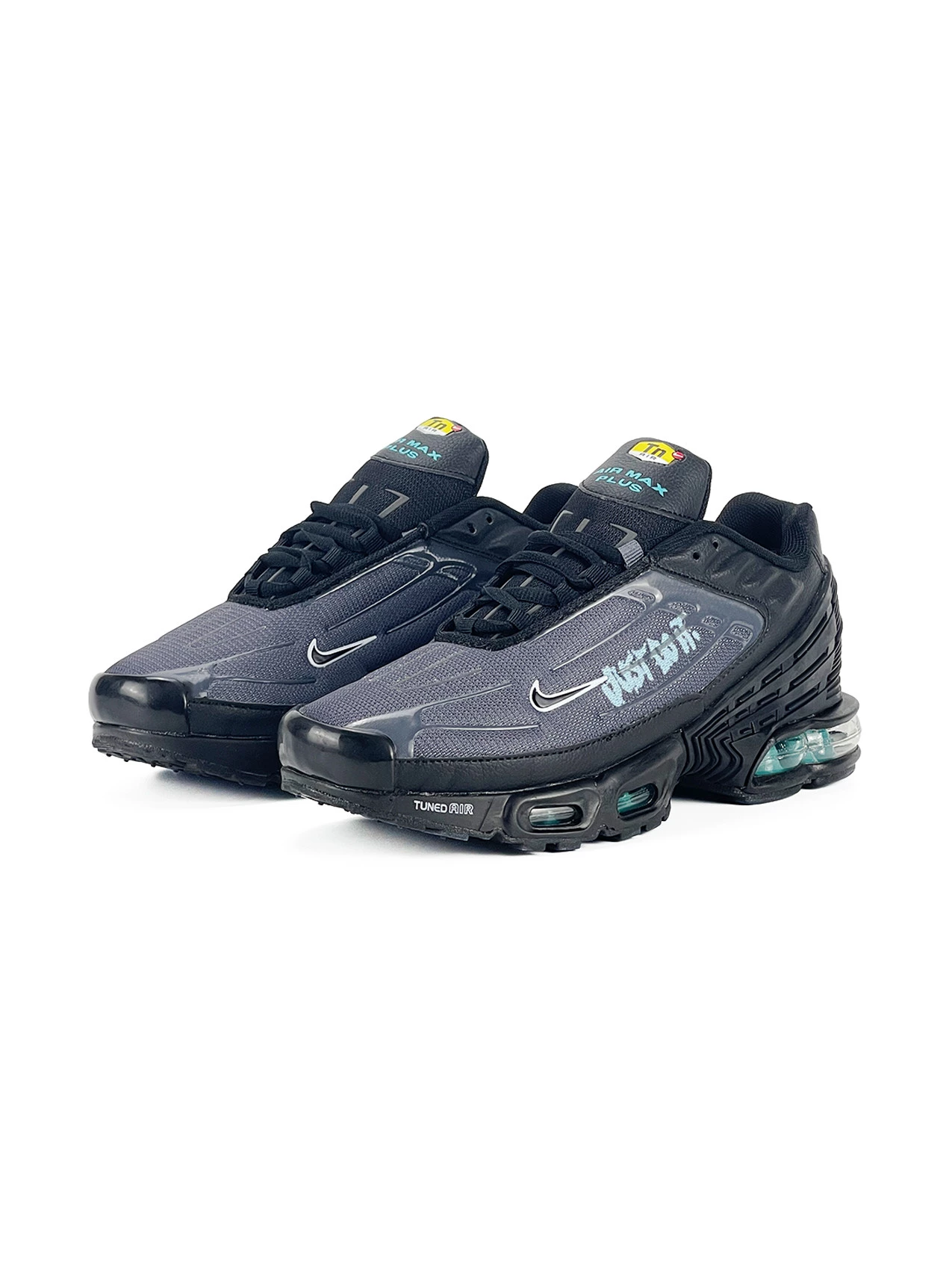 Espadrille homme Epinette, Noir & Bleu, 40