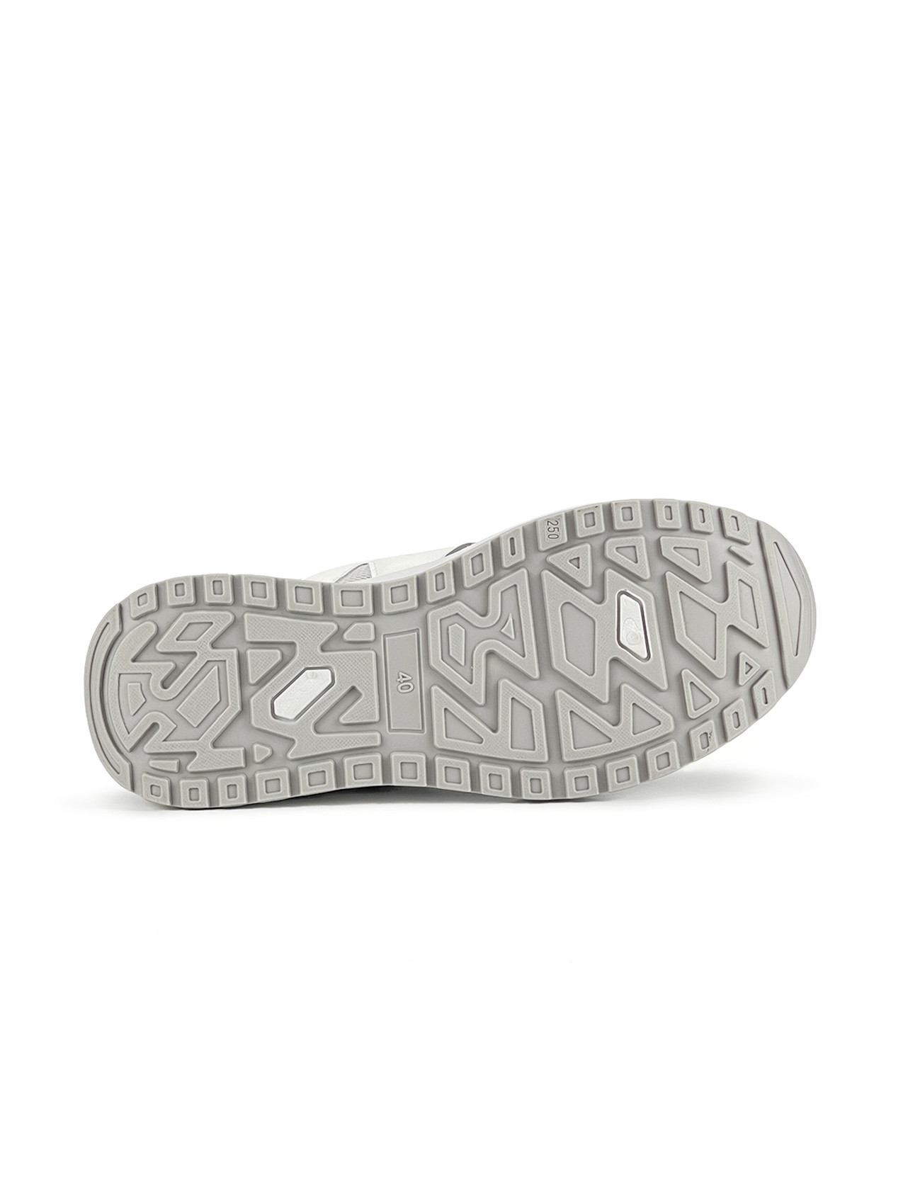 Espadrille homme KADOUD, Gris & Orange, 42