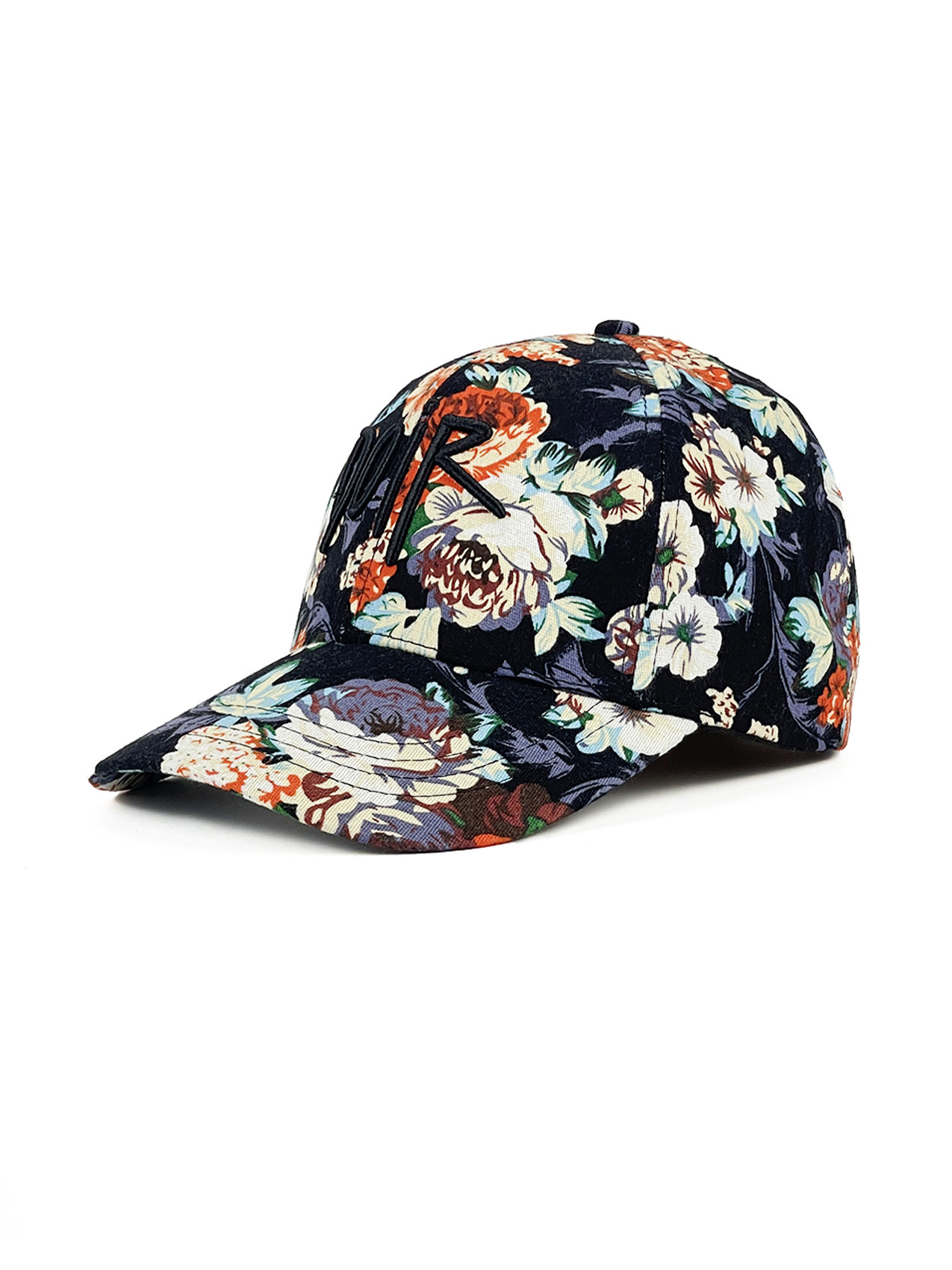 Casquette Unisexe Camélia, Noir