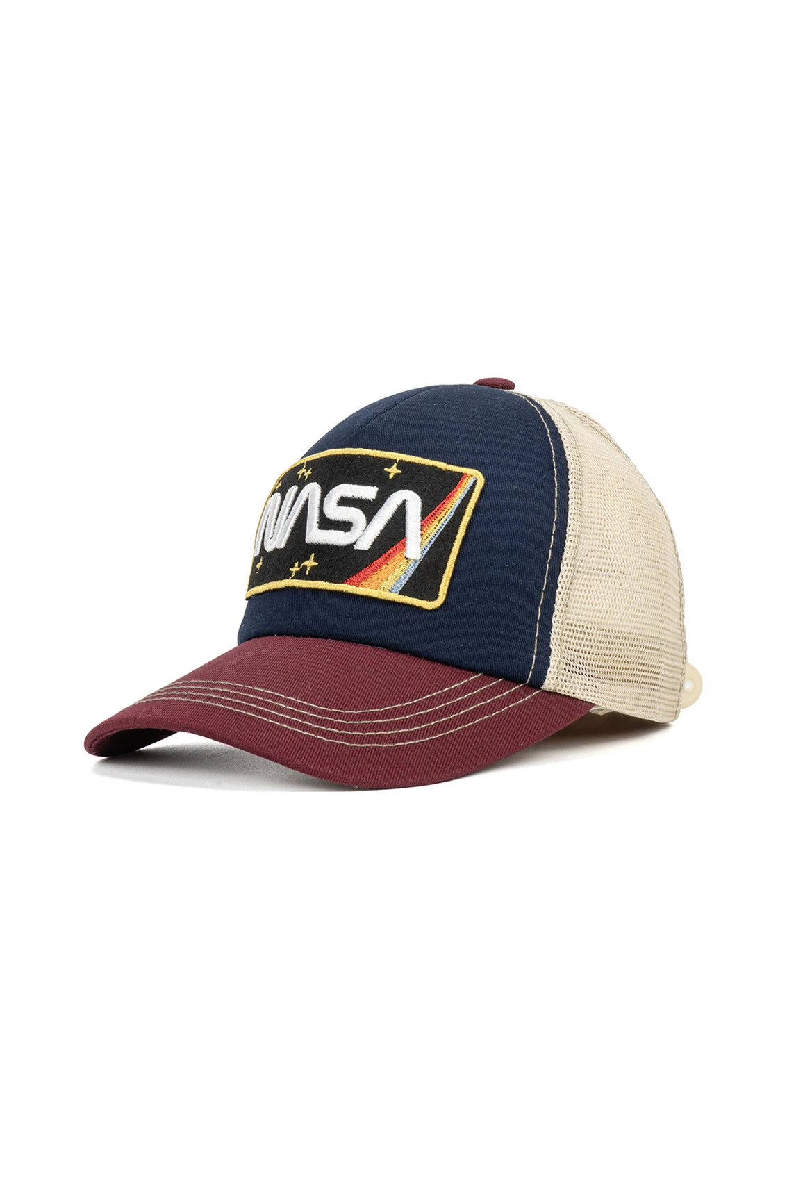 Casquette ALIIH, Bleu & Grena