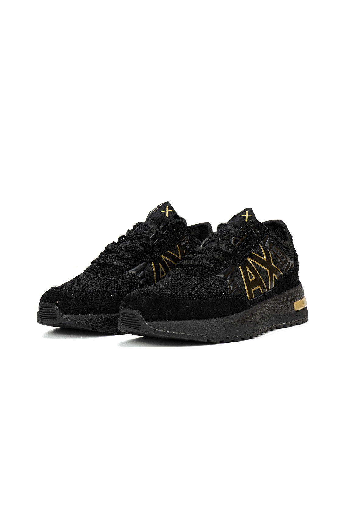 Espadrille homme NADIM, Noir & Doré, 41