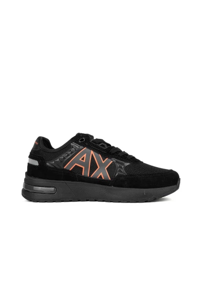 Espadrille homme NADIM, Noir & Orange, 41