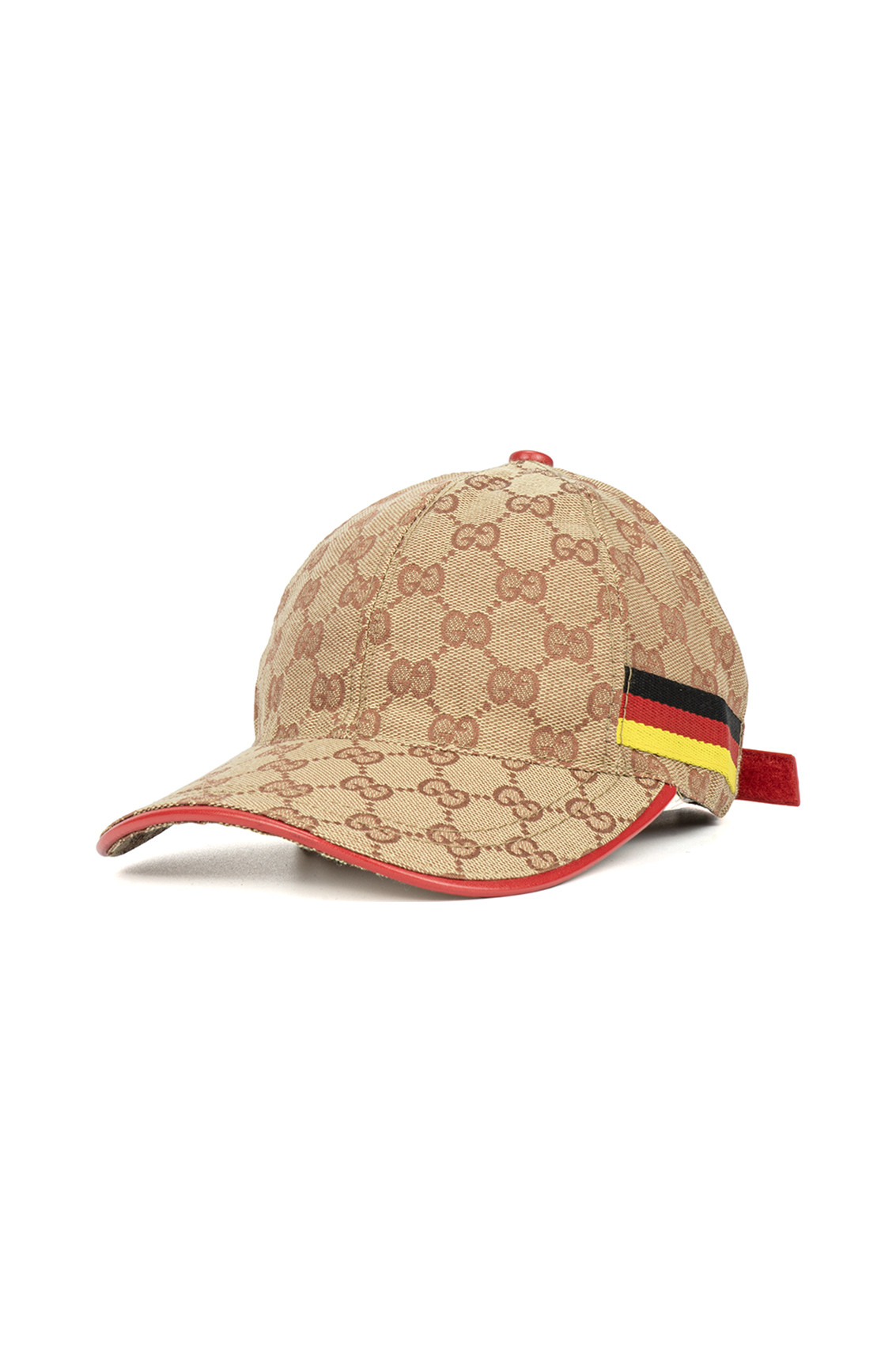 Casquette NHARAF, Rouge & Jaune