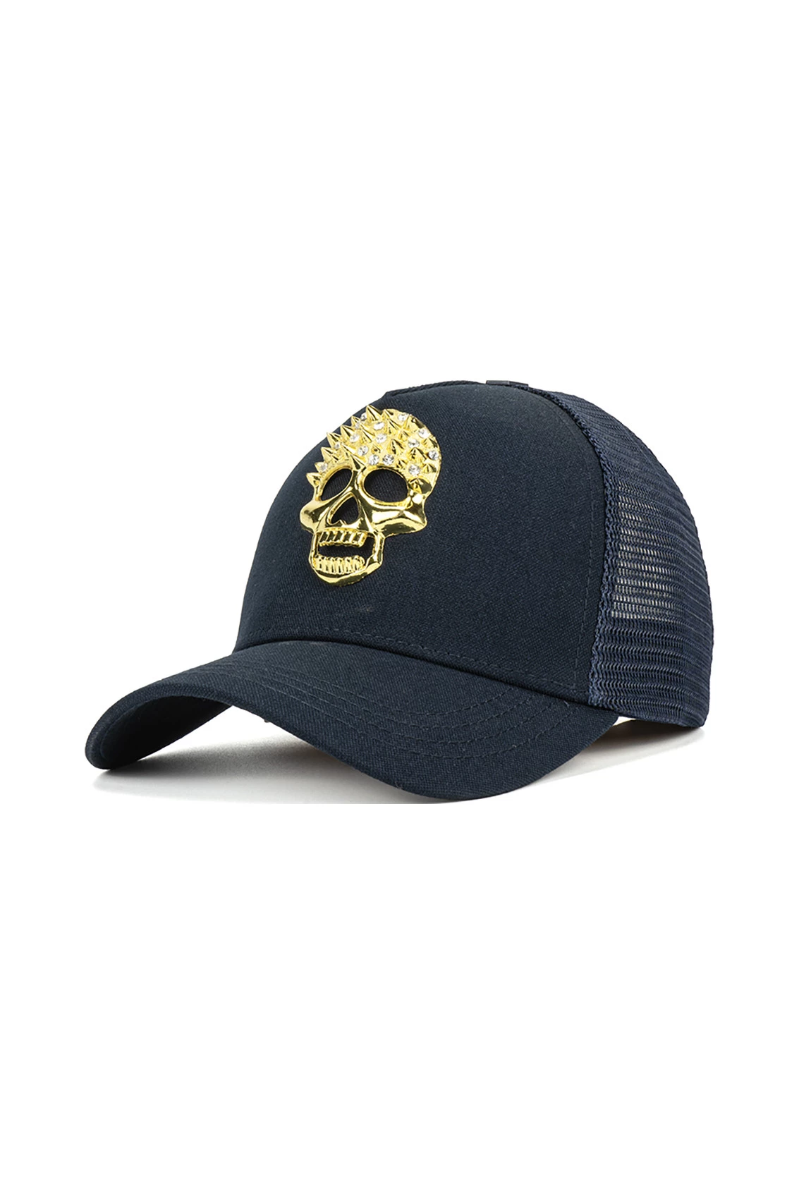 Casquette KALAS, Bleu & doré