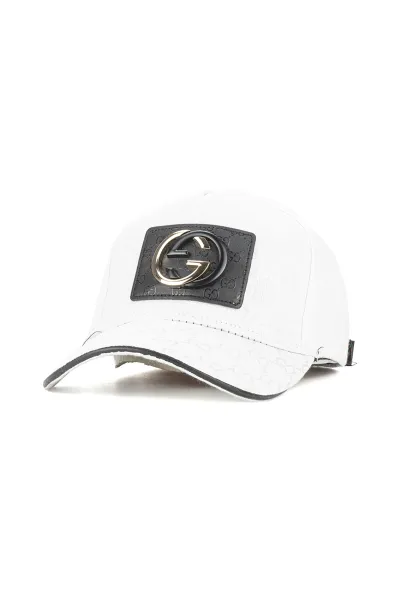 Casquette POCKER, Blanc