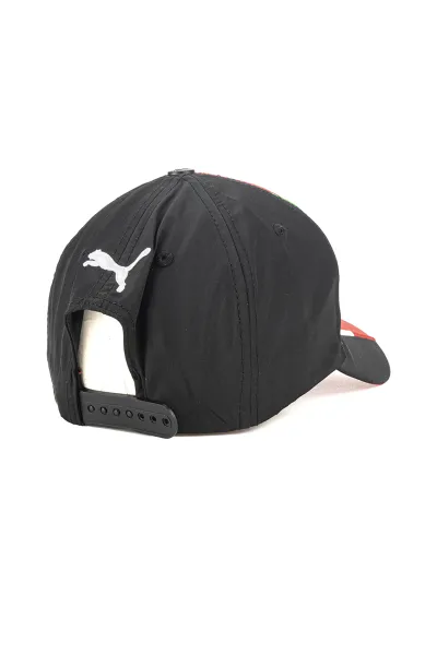 Casquette MOUMEN, Noir & Rouge