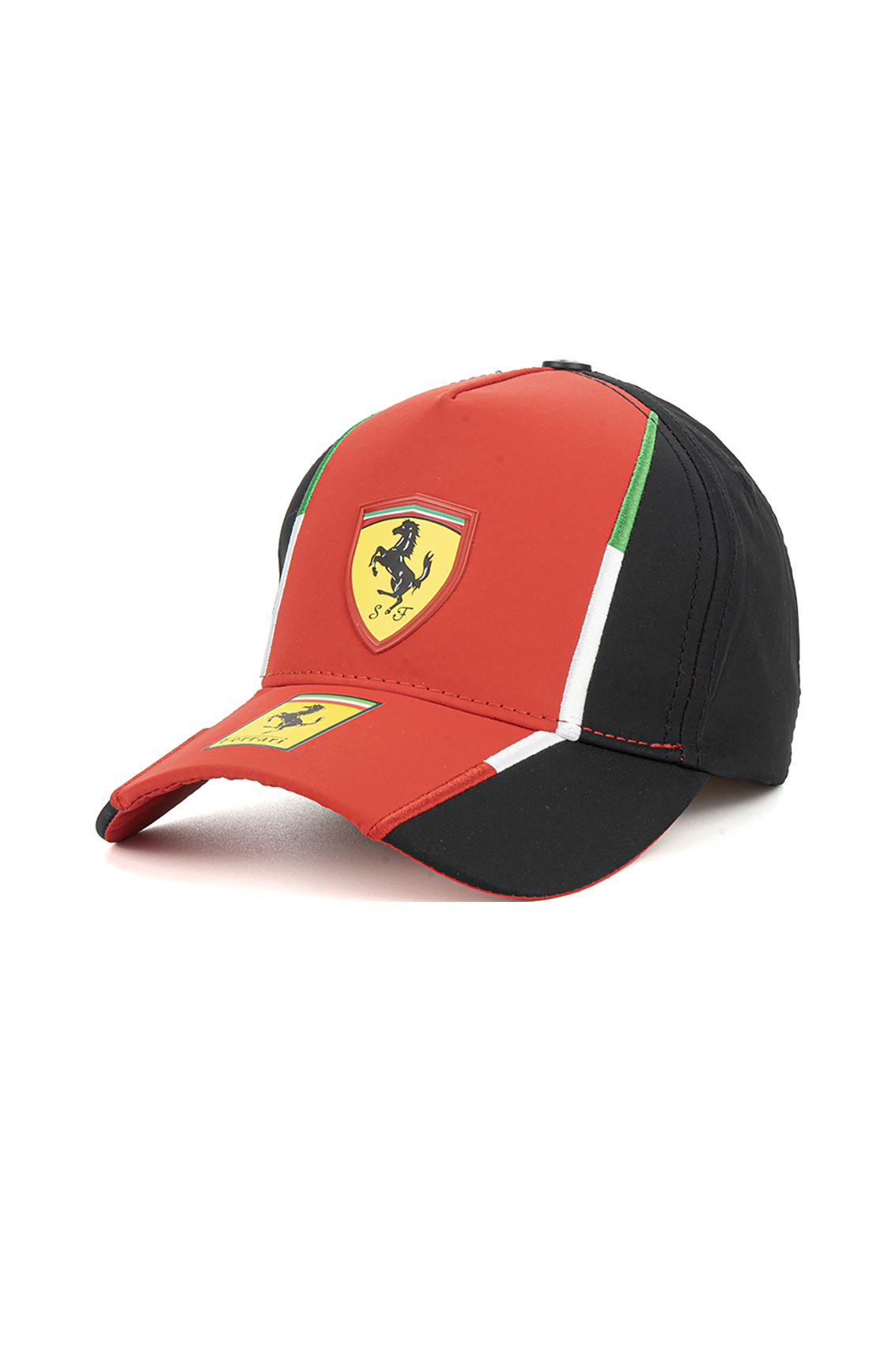 Casquette MOUMEN, Noir & Rouge