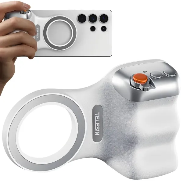 Poignée Magnétique TELESIN Fun Shot Grip 2 : Grip Photo Bluetooth