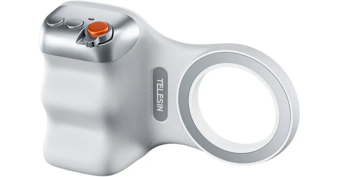 Poignée Magnétique TELESIN Fun Shot Grip 2 : Grip Photo Bluetooth