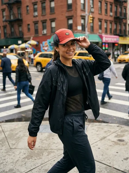 Casquette ATRAB, Rouge & Noir