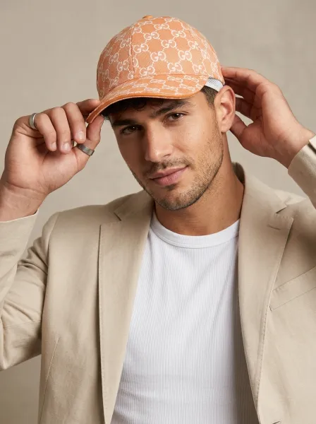 Casquette MUSTAPHA, Orange, M