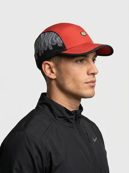 Casquette ATRAB, Rouge & Noir