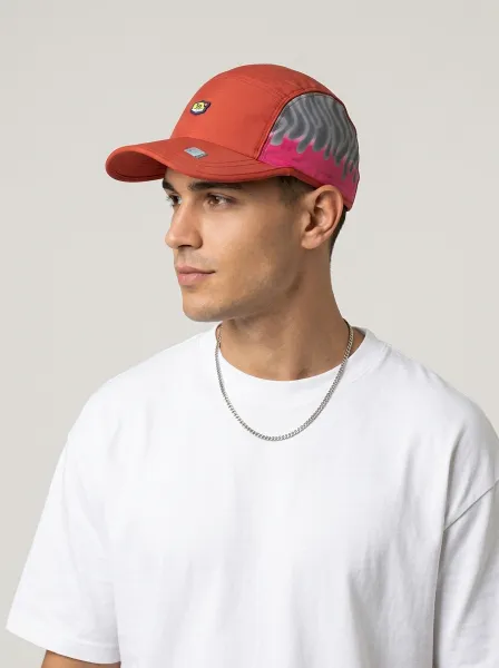 Casquette ATRAB, Rouge & Gris