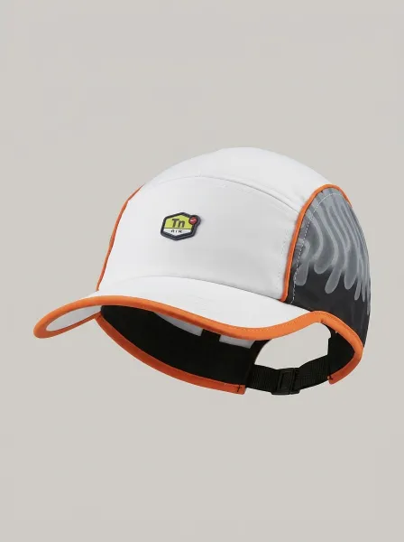 Casquette ATRAB, Blanc & Orange