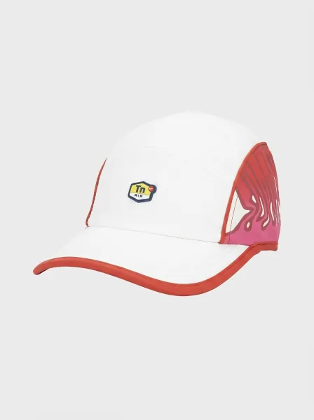 Casquette ATRAB, Blanc & Rouge