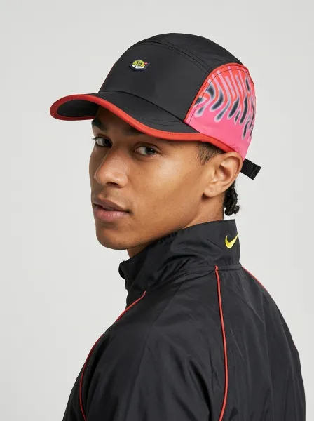 Casquette ATRAB, Noir & Rouge