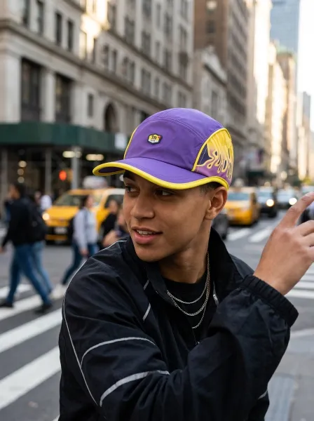 Casquette ATRAB, Mauve