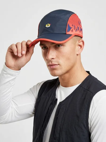 Casquette ATRAB, Gris & Rouge